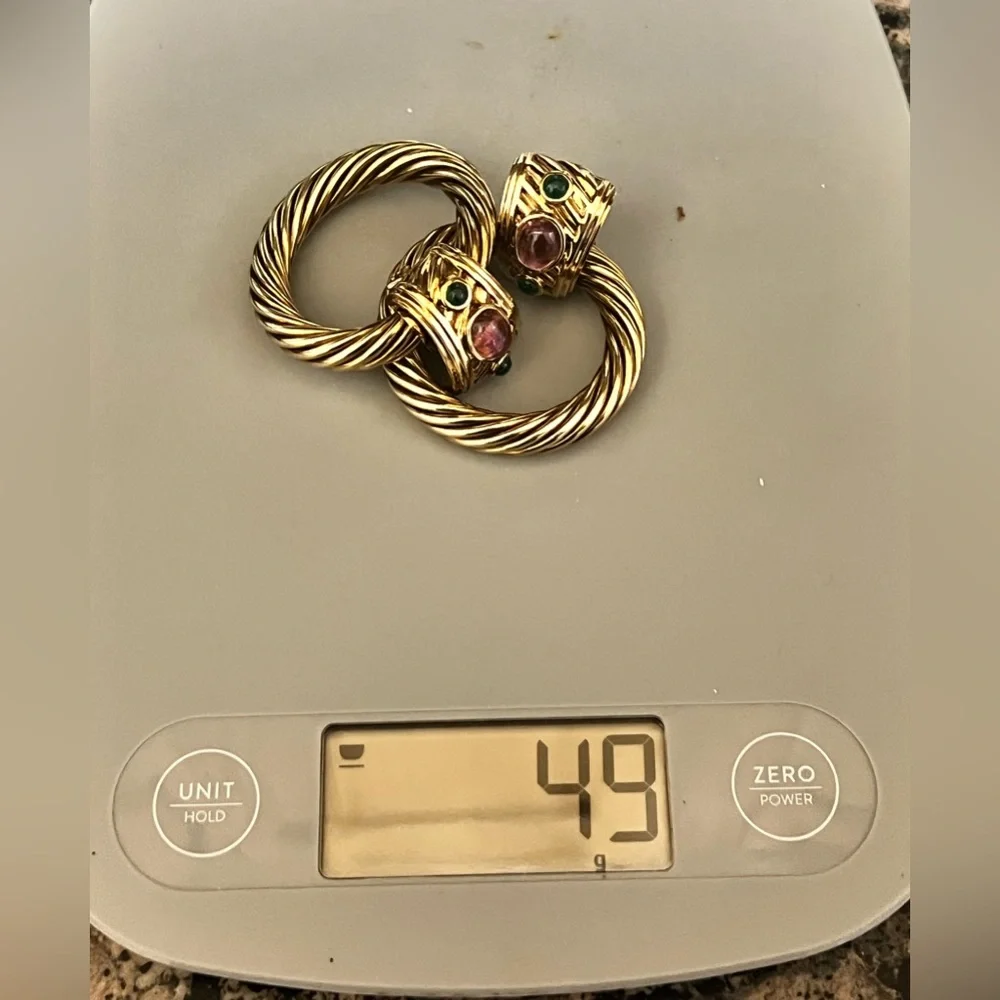 14k gold David Yurman earrings - Picture 5 of 17